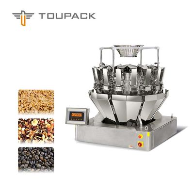 Πολυ επικεφαλής μηχανή συσκευασίας ελέγχου 1.5KW MCU για τα φασόλια καφέ