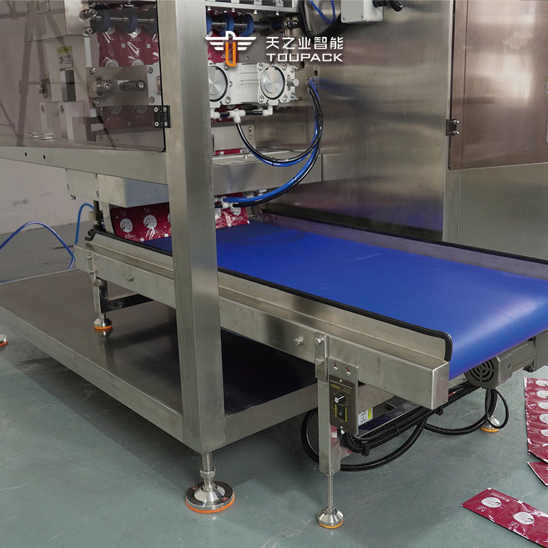 Υψηλής ταχύτητας πολλαπλές λωρίδες παγωτό Pop Candy συσκευασία γεμίζοντας σφράγιση αυτόματη παγωτό Popsicle χυμό πολυδιάστατο υγρό πάστα σάλτσα μέλι Stick τσάντα συσκευασία μηχανή