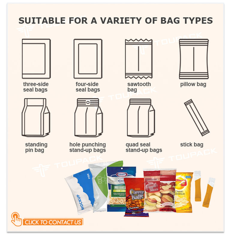 Αυτόματη πατάτα τσιπς Πολυκεφαλής ζυγός σύστημα ζύγισης Γαλλική συσκευασία γαρίδας συσκευασία τροφίμων