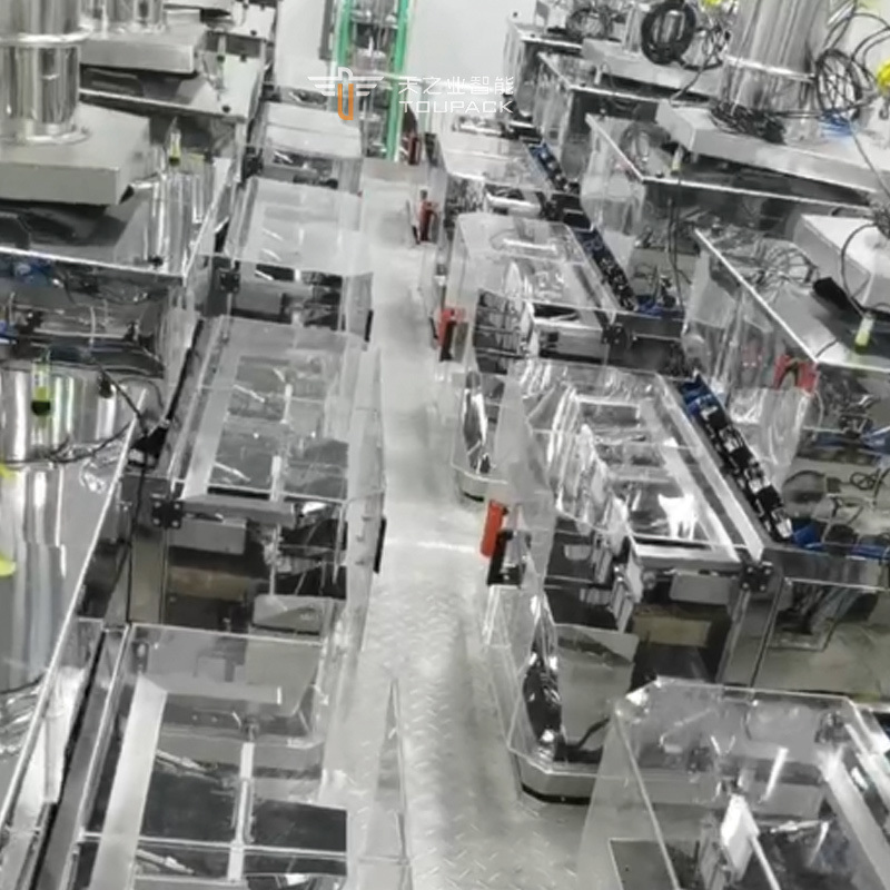 VFFS 1kg 2kg 5kg Αυτόματη Μηχανή Ζύγισης Συσκευασίας και Σφράγισης Σακουλών Ζωοτροφών για Πτηνοτροφία