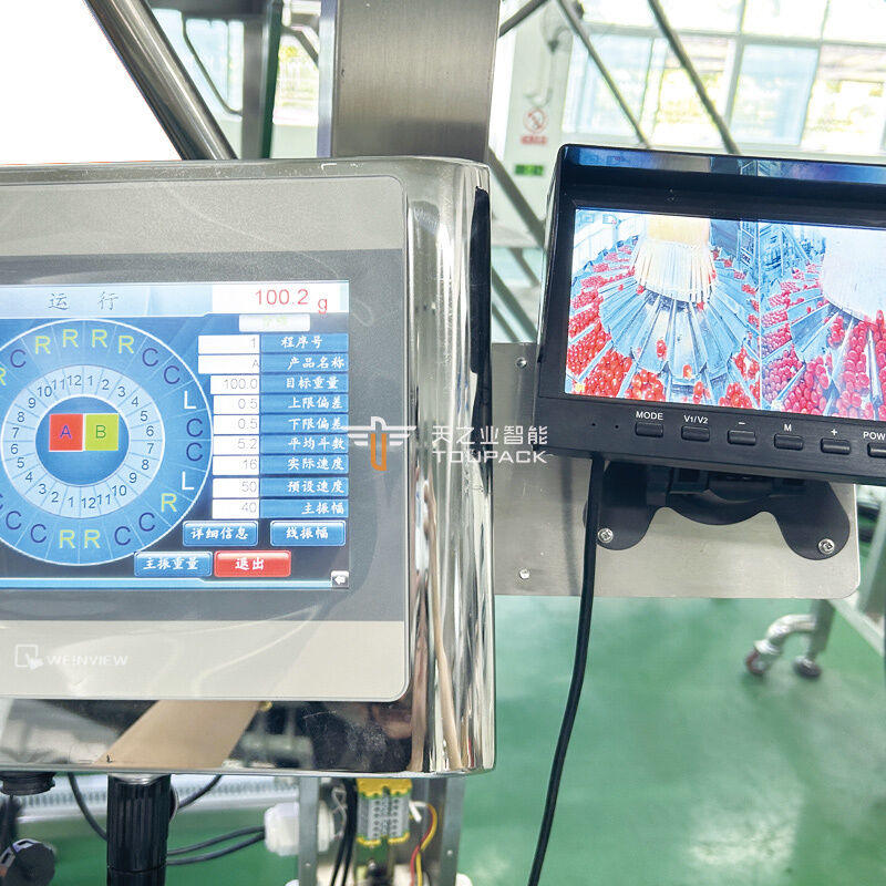 Fruit Clamshell Packaging Line Αυτόματη μηχανή ζύγισης και πλήρωσης φρούτων Σύστημα συσκευασίας φρούτων PET Box