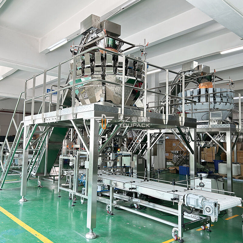 Fruit Clamshell Packaging Line Αυτόματη μηχανή ζύγισης και πλήρωσης φρούτων Σύστημα συσκευασίας φρούτων PET Box