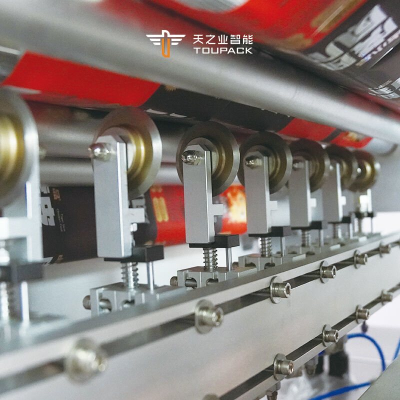 Αυτοματοποιημένη μηχανή συσκευασίας 50 ml 100 ml υγρού σακουλάκις χυμού φρούτων πάγου Lolly Pop Jelly Stick Strip