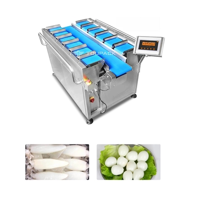 Σύστημα ελέγχου 12 PLC επικεφαλής Weigher συνδυασμού για τα αυγά ορτυκιών κώνων καλαμαριών