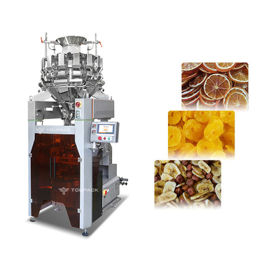 10-14 Weigher Multihead κόκκων ανοξείδωτου χοανών με το σύστημα επίδειξης οθόνης αφής