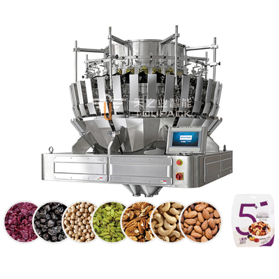 Μικτός Weigher Multihead 20 επικεφαλής τεσσάρων συνδυασμενός σιτάρια προϊόντων