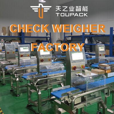 Διαδικτυακός μεταφορέας Checkweigher με εξοπλισμό επιθεώρησης βάρους γραμμής συσκευασίας συστήματος απόρριψης