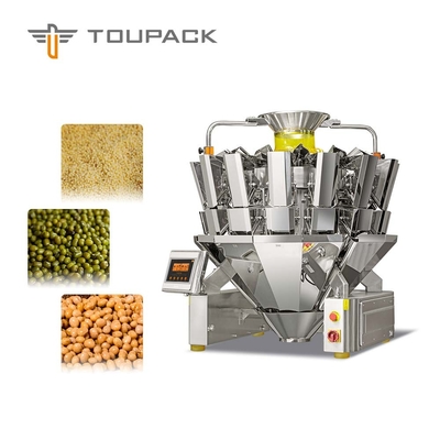 Weigher 0.8/1.6L Multihead κόκκων Weigher Multihead κόκκων σαφές λακκάκι Palte πιάτων καρυδιών μηχανών Multiweight