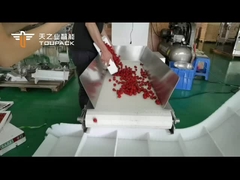 TOUPACK Weigher Multihead φρούτων γραμμική γεμίζοντας γραμμή παραγωγής κερασιών που ζυγίζει και μηχανή συσκευασίας